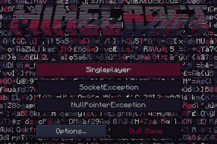 Майнкрафт Error 422