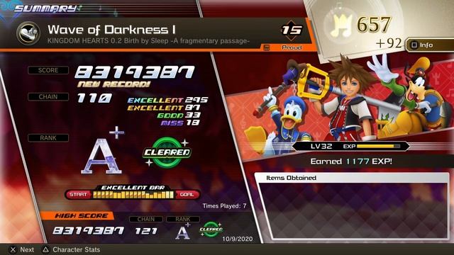 Wave of Darkness (Proud Mode vs Performer Style) ~ Melody of Memory Demo Gameplay смотреть онлайн