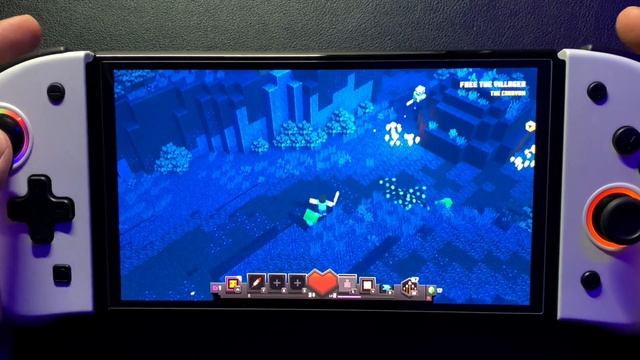 Minecraft Dungeons | Nintendo Switch OLED смотреть онлайн