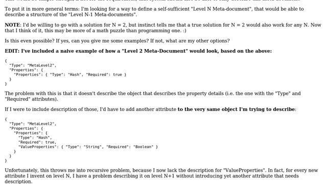 Software Engineering: Designing a self-describing JSON document system смотреть онлайн