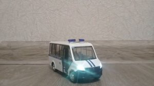 Новая машинка от Технопарка. Газель Next. Полиция.Обзор