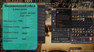 BDO: Крафт деликатесов ведьмы