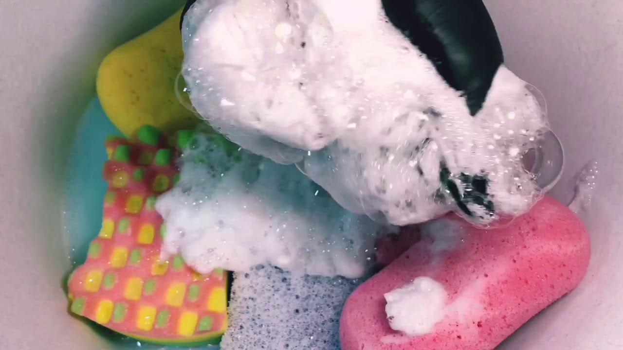 ASMR☁️ On Request: Detergent Mr Dez And Sponges
