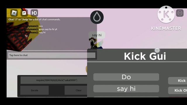 roblox fe backdoored kick script смотреть онлайн