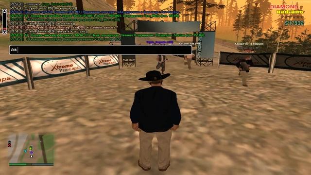 Мероприятие байкеров.