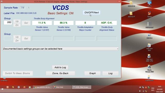 VCDS (Vag-Com) - Seat Leon 1.4 TSI - Throtle Body Aligment смотреть онлайн