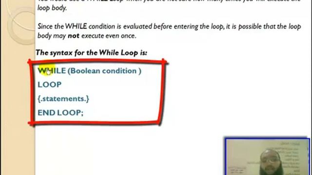71 Oracle PL SQL For Loop, While Loop, Loop End Loop Statements تعليم أوراكل смотреть онлайн