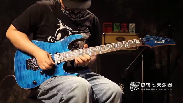 Ibanez J Custom RG8570Z RBS | No Talking смотреть онлайн