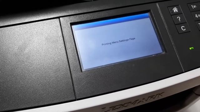 HOW TO PRINT SELF TEST PAGE ON LEXMARK MX410