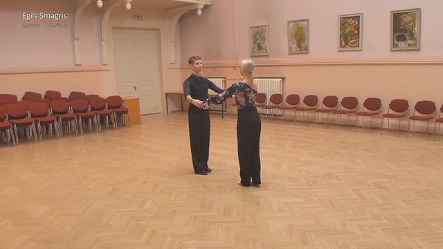 Waltz  - Running Spin Turn, Running Finish