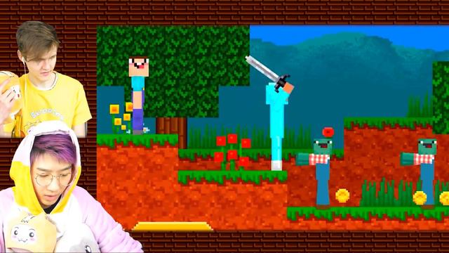 Can We Go NOOB vs PRO vs HACKER In MINECRAFT LUCKY BLOCK!? (FUNNY MINECRAFT APP GAME!) смотреть онлайн