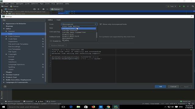 How To change Setting and Preference of Pycharm смотреть онлайн