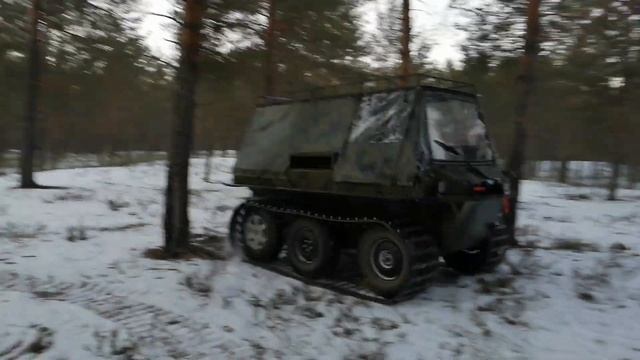 Гусеничный вездеход Хома PRO. Обновленная модель. смотреть онлайн