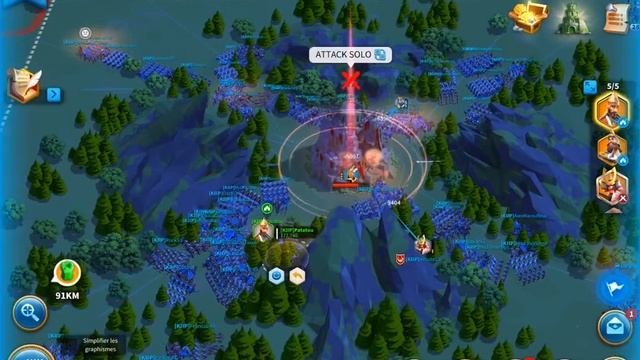 Rise of Kingdoms - Howto and try on Ruined Crusader Fortress - Forteresse croisée Tuto/Guide смотреть онлайн