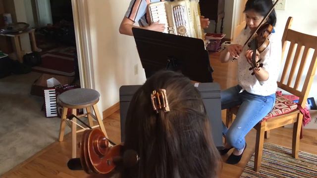 La valse d’Amélie - from Amélie - Violin, cello, and accordion смотреть онлайн