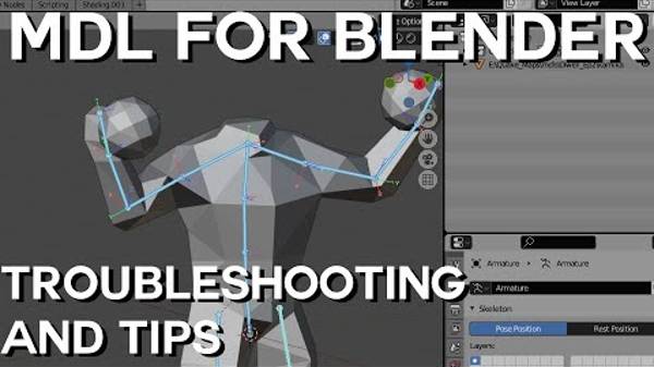MDL for Blender 2.8 - Common Problems, Quirks and Solutions смотреть онлайн