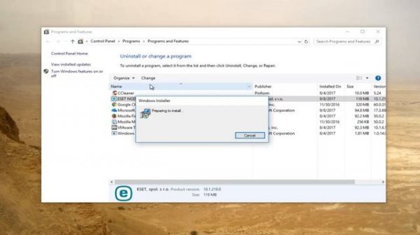 How To Uninstall ESET NOD32 Antivirus