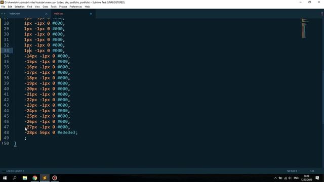 ЭЛЕГАНТНАЯ ТЕНЬ ДЛЯ ТЕКСТА НА ЧИСТОМ CSS смотреть онлайн