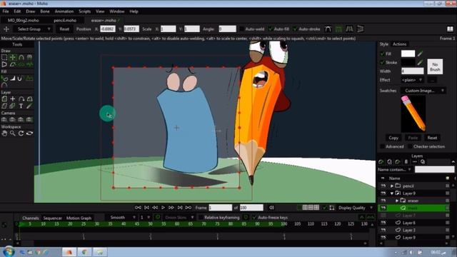 Moho pro - How to ( mask Reveal / Disappear ) things смотреть онлайн