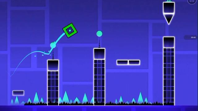 как пройти Geometry Dash на 3 монеты на уровне Jumper смотреть онлайн