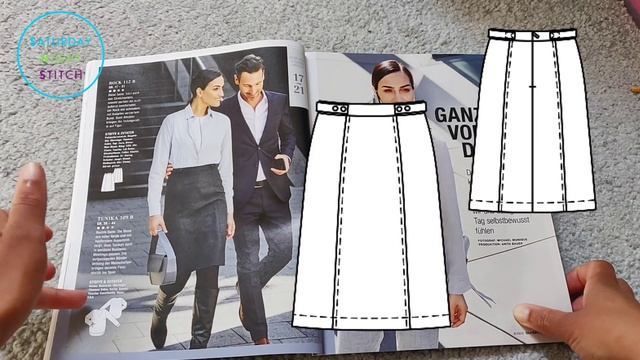 Burda 8/2020 Magazine Browsethrough + LINE DRAWINGS + Sewing Plans смотреть онлайн