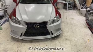 Lexus IS 250 red tuning clperformance