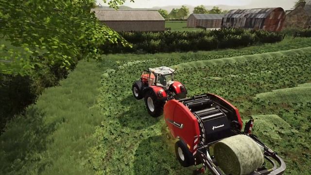 Dalton Valley Farm Day 4 - Cutting Lucerne & Making Bales - Timelapse Series смотреть онлайн