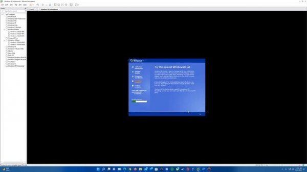 Windows XP Professional with SP3 - Installation in VMware
