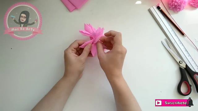 DIY🌸Como hacer FLORES de papel crepe o china [SENCILLA Y FÁCIL] 🌸2 modelos смотреть онлайн