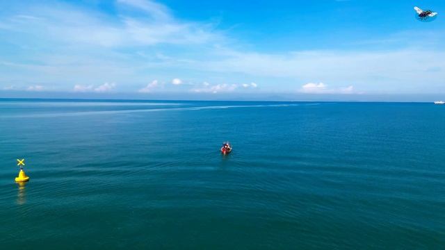 Любимый район Паттайи - Джомтьен с воздуха смотреть онлайн