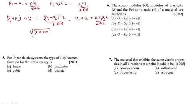 Gate 2023: Strength of Material, Stress and Strain Lec 1 смотреть онлайн