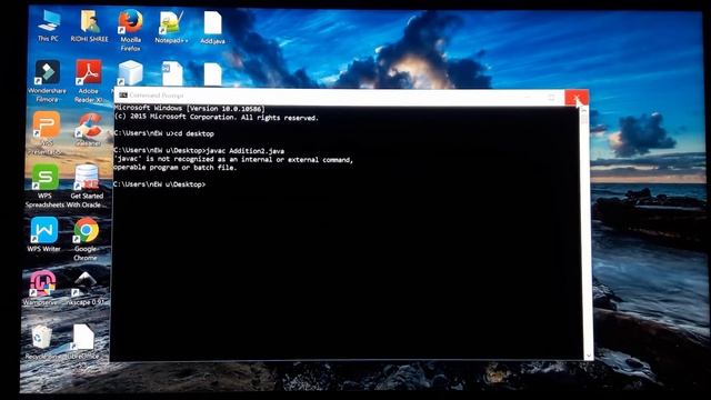 How to Set Path in JAVA (temporary) - Windows 10 смотреть онлайн