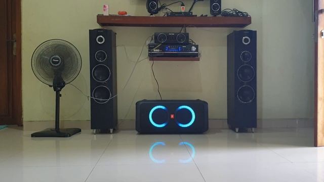 JBL PARTYBOX 300 VS POLYTRON BIGBAND 5510 (indonesia) смотреть онлайн