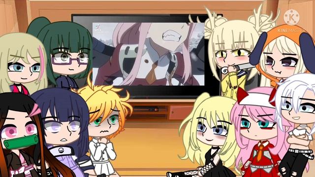My favorite anime girls react to them||Part 1||Naruto,Death Note,Jujustu Kaisen,Demon slayer ect… смотреть онлайн