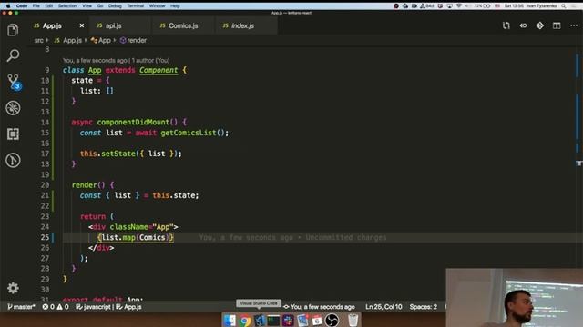 ReactJS - Intro (p.2) | Ivan Titarenko | Kottans Frontend 2019 смотреть онлайн