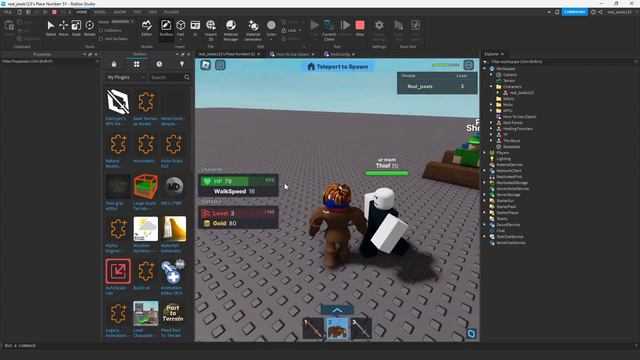 How to make A RPG game on Roblox pt.1 смотреть онлайн