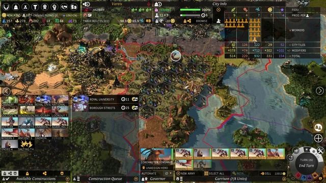 Let's play Endless Legend - Drakken on Impossible #29 смотреть онлайн