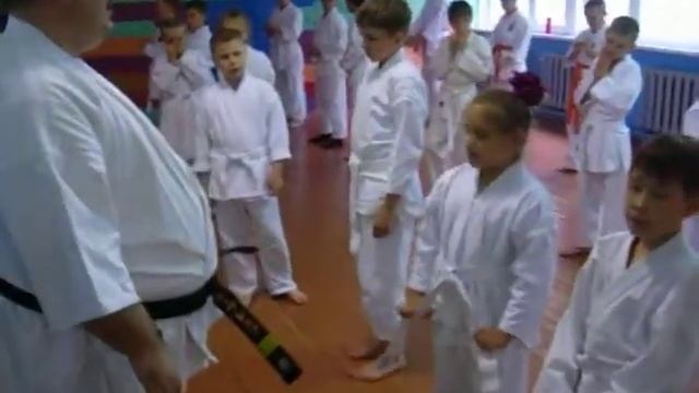 Гайская школа каратэ "Валеев додзё" Посвящение в каратисты. Додзе Кун смотреть онлайн