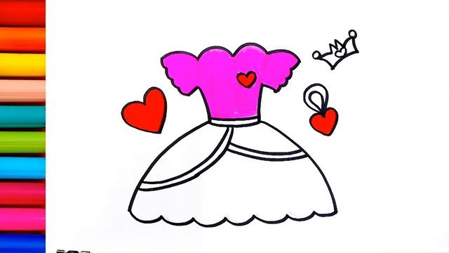Crown Drawing, Colouring and Painting for kid's, Toddlers | How to Draw a Crown ? смотреть онлайн