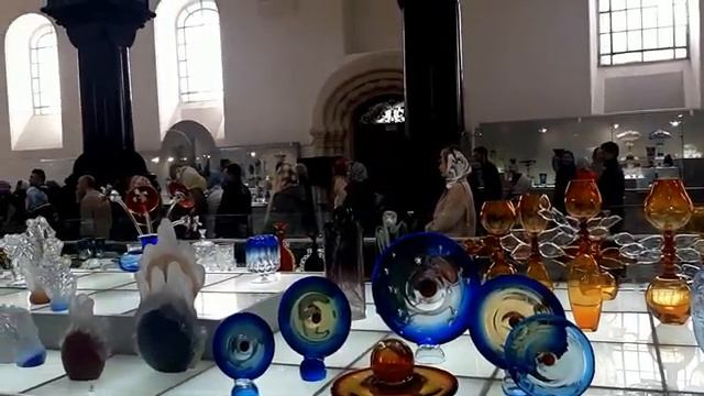 Пасхальное богослужение в Свято-Георгиевском Соборе в городе Гусь-Хрустальном. смотреть онлайн