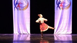 Чиокырлия  Молдавский народный танец  Исполняет Мишина Капитолина, 7 кл  2021г