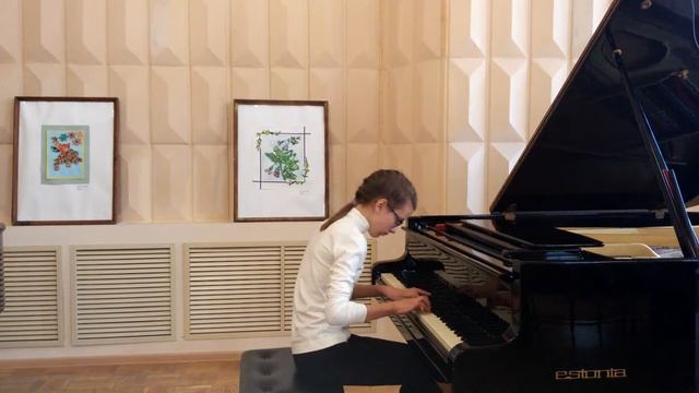 Зновенко Елизавета - Бертини "Этюд" смотреть онлайн