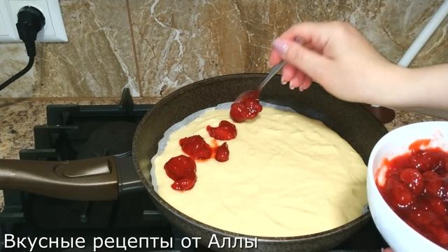Клубничный Пирог без Духовки и Миксера! Обалденно Вкусный Рецепт смотреть онлайн