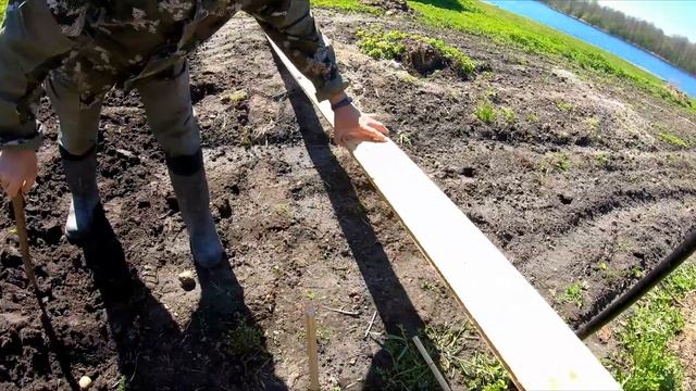 Сажаем картошку под лопату. Опыт посадки картофеля под мульчу и солому смотреть онлайн