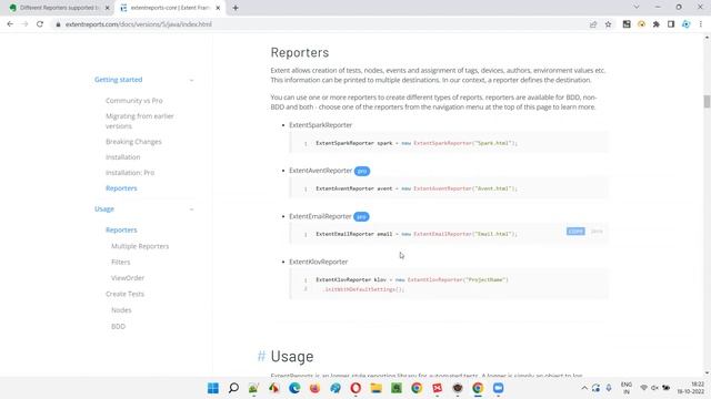 Different Reporters supported by Extent Reports (Extent Reports - Part 8) смотреть онлайн