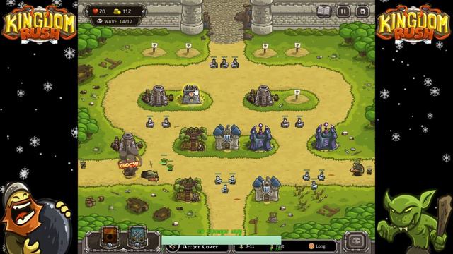 ВСЕМ ПРИВЕТ👋Я ИГРАЮ В БРАУЗЕРНУЮ ИГРУ Kingdom Rush🎮 смотреть онлайн