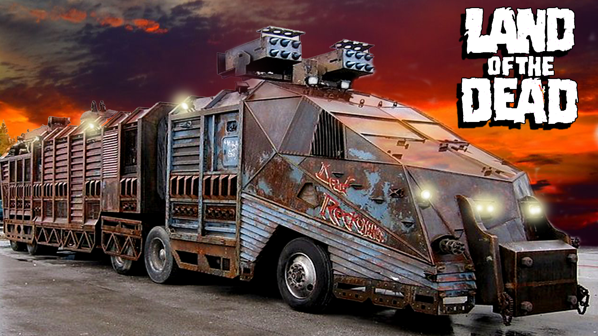 Бронеавтомобиль из фильма «Земля мёртвых» (Land of the Dead) 2005г. смотреть онлайн