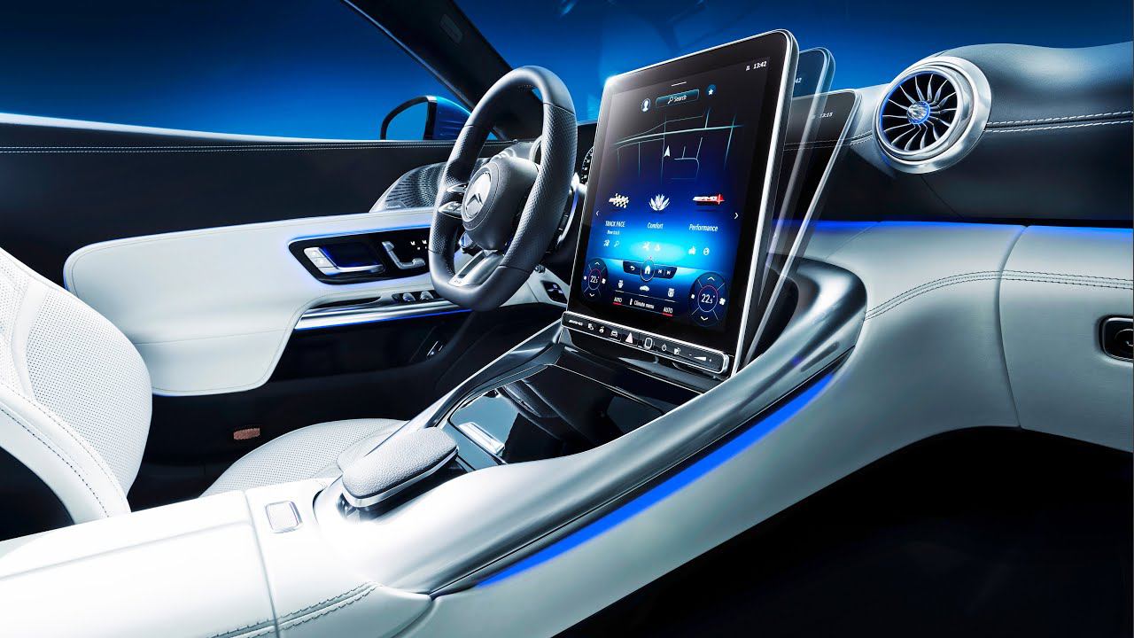 New 2022 Mercedes SL AMG - Интерьер! смотреть онлайн