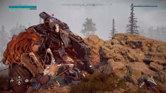 Horizon Zero Dawn How to defeat Behemoth 4K смотреть онлайн