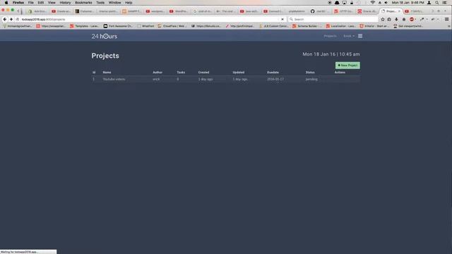 Laravel To Do App: UPDATE CARBON TIMESTAMPS (9/25) смотреть онлайн